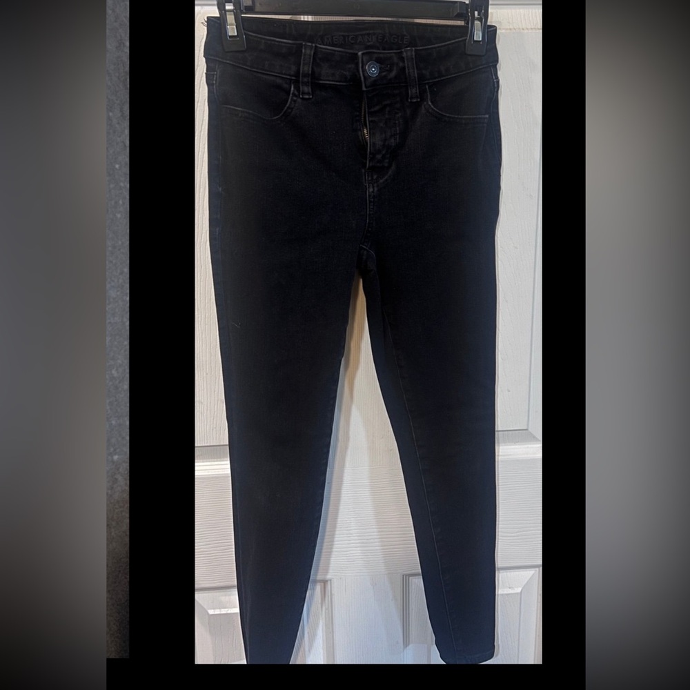 Women’s American eagle skinny jeans black